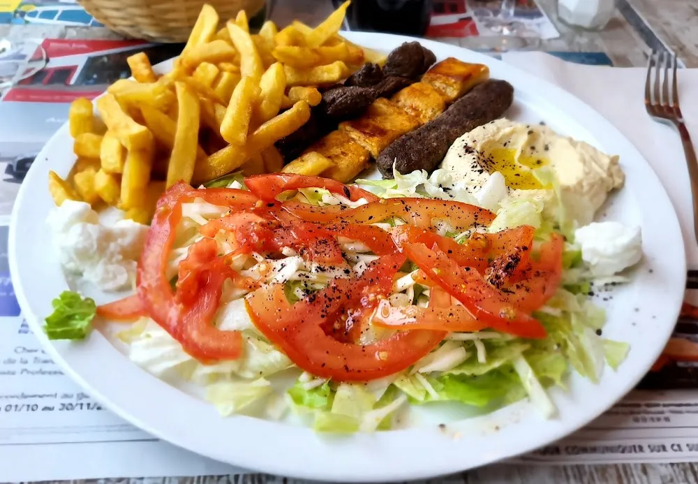 Brochette Mixte Agneau Poulet Kefta