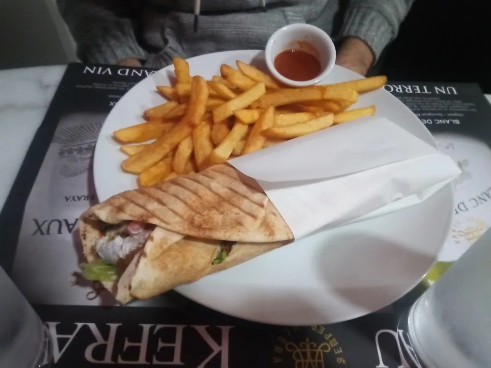 Sandwich Falafel Frites